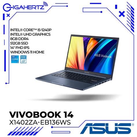 Asus VivoBook 14 X1402ZA.